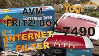 AVM FRITZ! Box 7490: Internet-Filter & Kindersicherung einrichten / Filterung nach Uhrzeit, URL
