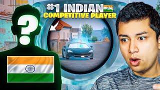 ROLEX REACTS to #1 INDIAN COMPETITIVE PLAYER | PUBG MOBILE | BGMI