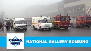 IRA Bomb Attack on National Gallery | Thames News Archive Footage