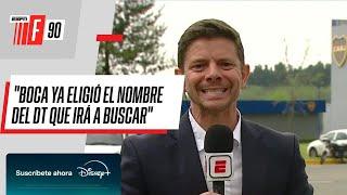 ¿QUIÉN SERÁ EL NUEVO ENTRENADOR DE BOCA? Información EXCLUSIVA en #ESPNF90