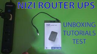 NIZI ROUTER BACKUP UPS OR POWERBANK