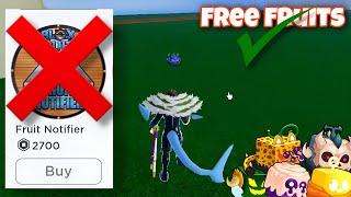 Easy And Fastest Way To Finding Fruits Without Fruit Notifier || Fruits Giveaways ||  Blox Fruit