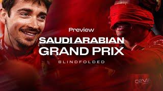 Carlos Sainz blindfolded, Charles Leclerc directs! | Saudi Arabian Grand Prix Preview