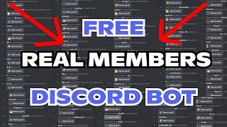 How to get FREE Discord members, Discord auth bot UNLIMITED members, Join4Join