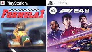 Formula 1 PlayStation Evolution (1996-2024)