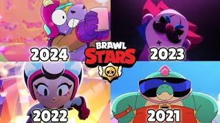 ALL BRAWL STARS ANIMATIONS 2017- August 2024