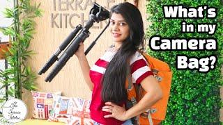 What's in My Camera Bag? Ft. Navneet from  Incremental Nova | Camera & Lenses ~ The Terrace Kitchen