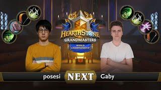 posesi vs Gaby | Top 8 Initial | Hearthstone 2021 World Championship