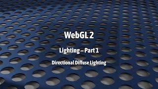 WebGL 2: Directional diffuse lighting