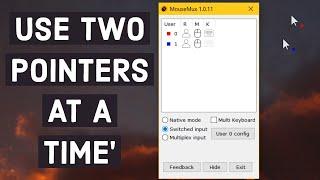 USE TWO MICE/KEYBOARD AT A TIME ON ONE DESKTOP 2020