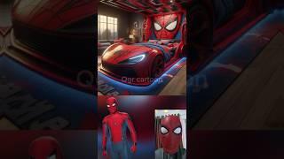 Superheroes but car bed  Marvel & DC-All Characters #marvel #avengers#shorts