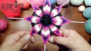 MANDALA FLOWER , super SIMPLE step by step! tutorial