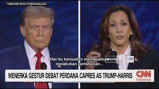 Menerka Gestur Debat Perdana Capres AS Trump Harris