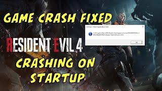 Resident Evil 4 (2023) Crashing on Startup Fixed-Game crash fixed - Fatal D3D error (25) - 0x2000000