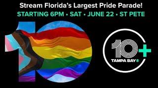 WATCH LIVE: St. Pete Pride parade in downtown St. Petersburg