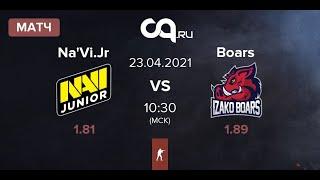 NaVi Junior vs Izako Boars | Live | LOOT.BET Season 9 | ПРЯМОЙ ЭФИР