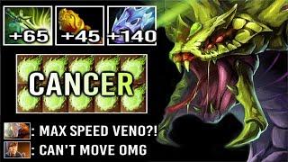 NEW META Max Attack Speed Butterfly Venomancer Most Toxic Hero Epic Pro Teamwork w. YapzOr ES Dota 2