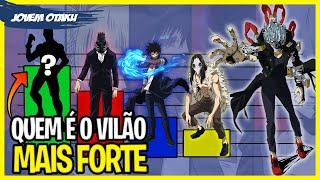 NÍVEIS DE PODERES DOS VILÕES DE BOKU NO HERO | My Hero Academia