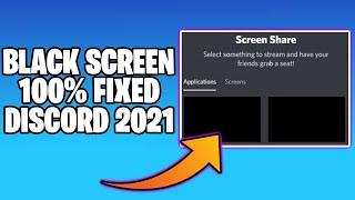 How To Fix Black Screen When Screen Sharing On Discord (Netflix, YouTube, Hulu| 2021