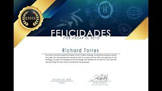 FOREX: FELICIDADES POR OBTENER UNA CUENTA FONDEADA.