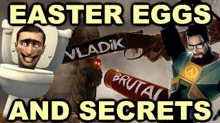 VLADIK BRUTAL Easter Eggs And Secrets (Half Life meets Metro 2033)