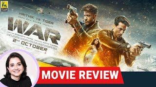 War | Bollywood Movie Review by Anupama Chopra | Hrithik Roshan | Tiger Shroff