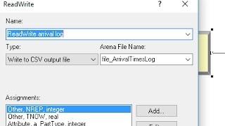 Arena Simulation v15 - New Feature - Write CSV Output File