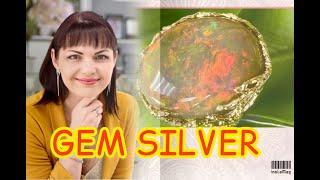 GEM SILVER️GoLD️Золотые и серебряные УкрашенияНатуральные КамниОпалЭфиопскийАквамарин🪐