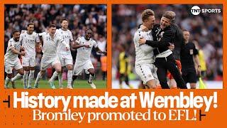 FULL PENALTY SHOOTOUT - History at Wembley as Bromley promoted to the English Football League! 