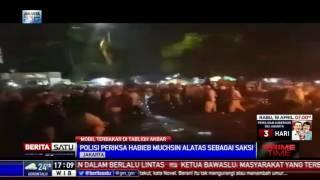 Sebuah Mobil Terbakar Saat Tabligh Akbar yang Dipimpin Rizieq Shihab