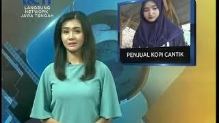 Ayu penjual kopi yang lagi viral, wanita cantik asal kebumen.