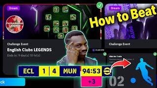 How to Beat Win English Club Legends Mode efootball Pes 2025 Mobile | Festive Season  Free Epic