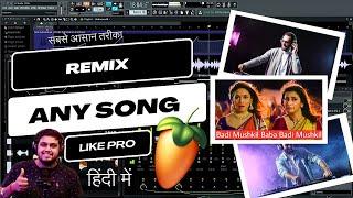 How To Remix Any Song Like Pro (Using Stock Plugins) - FL Studio With Kurfaat