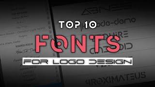 Top 10 Fonts For Logo Design | Best Fonts For Editing | 2021 Best Font Free Download | CreativeRaj