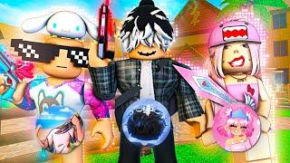 PLAYING MM2 as YOUTUBERS WORST OUTFITS..  (Murder Mystery 2)