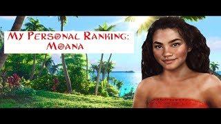 My Personal Ranking: Moana