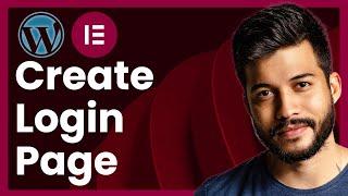 How To Create Login Page In Elementor (easy tutorial)