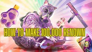HOW TO MAKE 100,000 RENOWN IN RAINBOW SIX SEIGE | 2023 | YEAR 8 RAINBOW IS MAGIC |