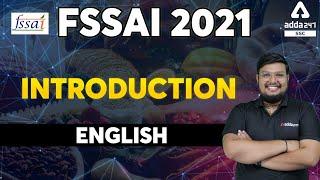 FSSAI Recruitment 2021 | English | Introduction