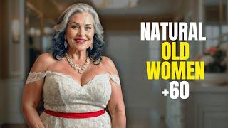 Natural Older Women OVER 60 Fashion Tips Review  Pt-12