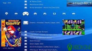 Farinha de Rosca Gamer RT Xbox one Scaniando Roms Configurando Capas e Nucleo Automatico