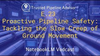 E.23  Proactive Pipeline Safety:  Tackling the Slow Creep of Ground Movement