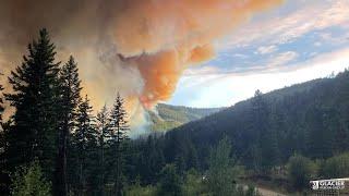 B.C. rancher rides toward 'wall of flame' to rescue cows from 5,000-hectare wildfire