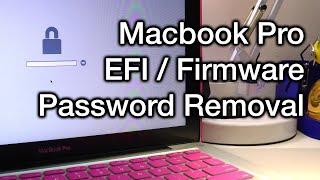 Macbook EFI - Firmware Password Lock Removal