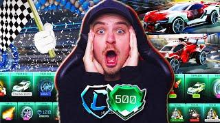 *OMG* Rocket League UPDATED The NEW Rocket Pass so I BOUGHT 500 NEW TIERS! | Season 3 Update!