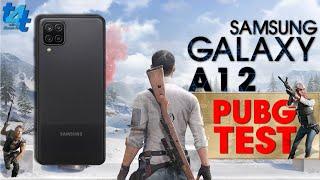 Samsung Galaxy A12 PUBG Test | All Graphics Settings GamePlay | Heat & Battery Test
