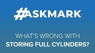 What's Wrong With Storing Full Cylinders? #AskMark #scuba @ScubaDiverMagazine