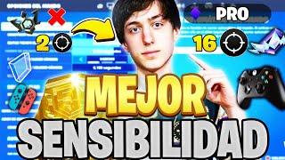  LA SENSIBILIDAD de PETERBOT convertida a MANDO Fortnite CAPITULO 6 PS5/PS4/Xbox/PC Guia+Tips