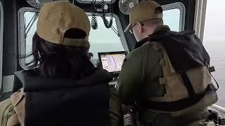 Security Forces Patrol the Coastline along MacDill Air Force Base