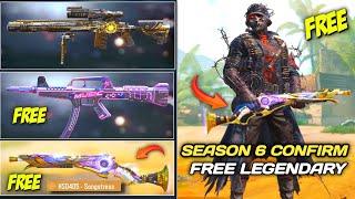 How To Get Permanent Free Legendary HS0405 Shotgun Season 6 | Season 6 All Free + Paid Epic Guns